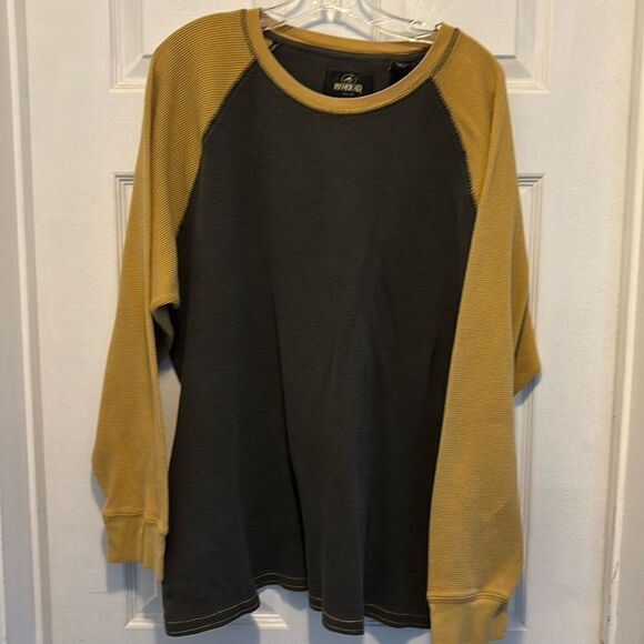 RedHead Shirt Men's Waffle Knit Long Sleeve Thermal Base Layer 2XL - Picture 1 of 6